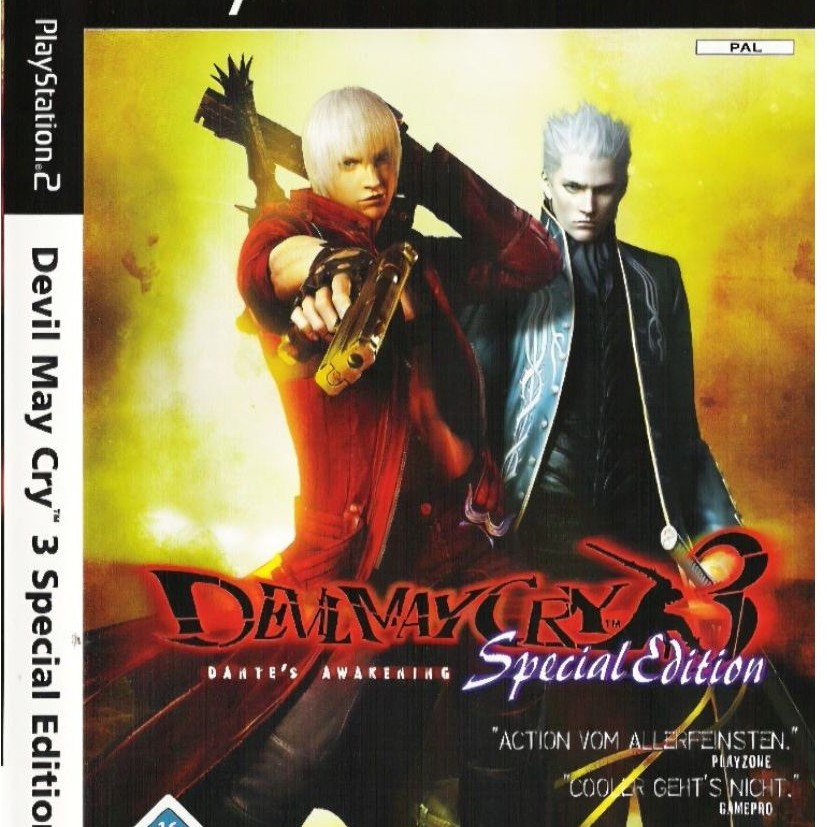 แผ่นเกมส์ Devil May Cry ภาค1/2/3 ภาคล่าสุดของPs2 (เก็บปลายทางได้)✅✅