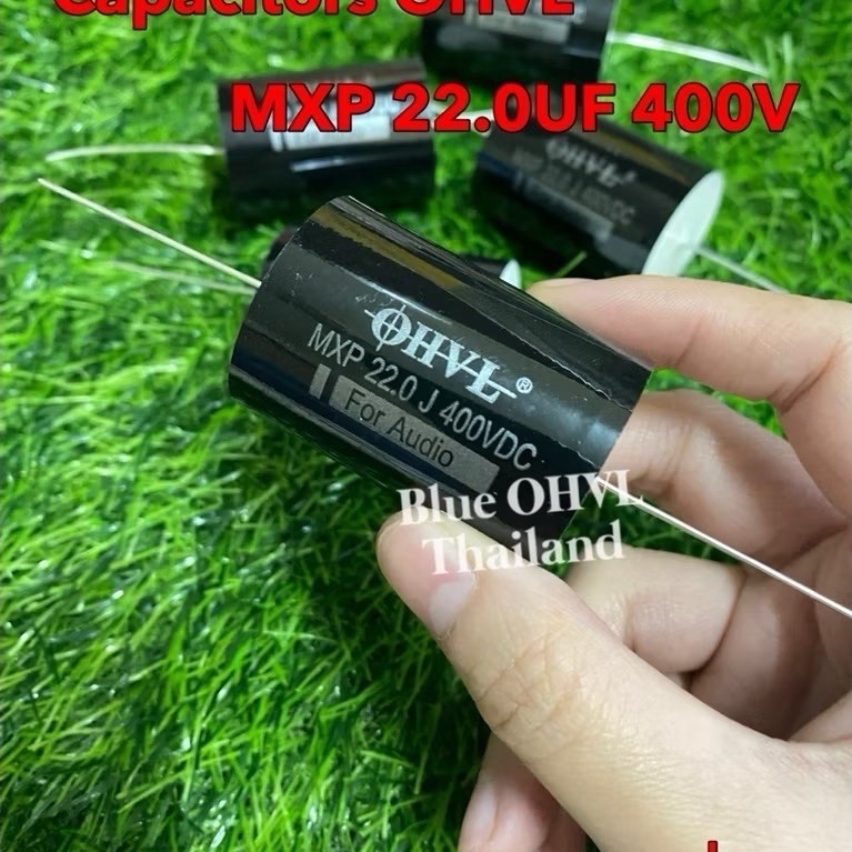 OHVL รุ่นMXP 22.0uf400V C เสียงกลาง audio Grade(ราคาต่อชิ้น)