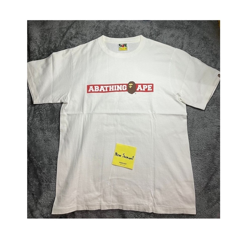 เสื้อยืด Bape มือสอง Size:M 19.5/26(ของแท้)