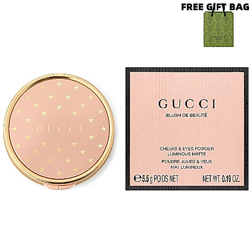 Gucci Blush Cheek & Eye Matte Powder 5.5g บลัช Gucci เนื้อแมตต์ ปัดแก้ม+แต่งตา สีชัด เกลี่ยง่าย ของแท้ พร้อมส่ง
