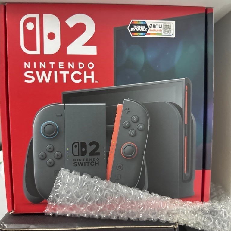 Nintendo Switch 2 (มือ2) แถมฟิล์มกันรอย รอบเครื่อง ประกัน synex12เดือน