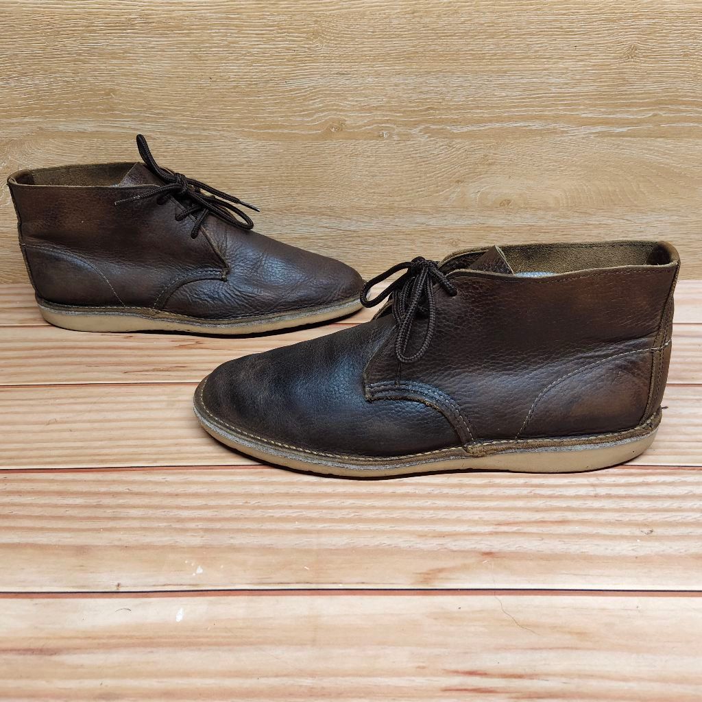 รองเท้า red wing มือสอง ของแท้ size 10.5 us EU 43.5-44 28.5 cm ส่งฟรี รองเท้าหนัง