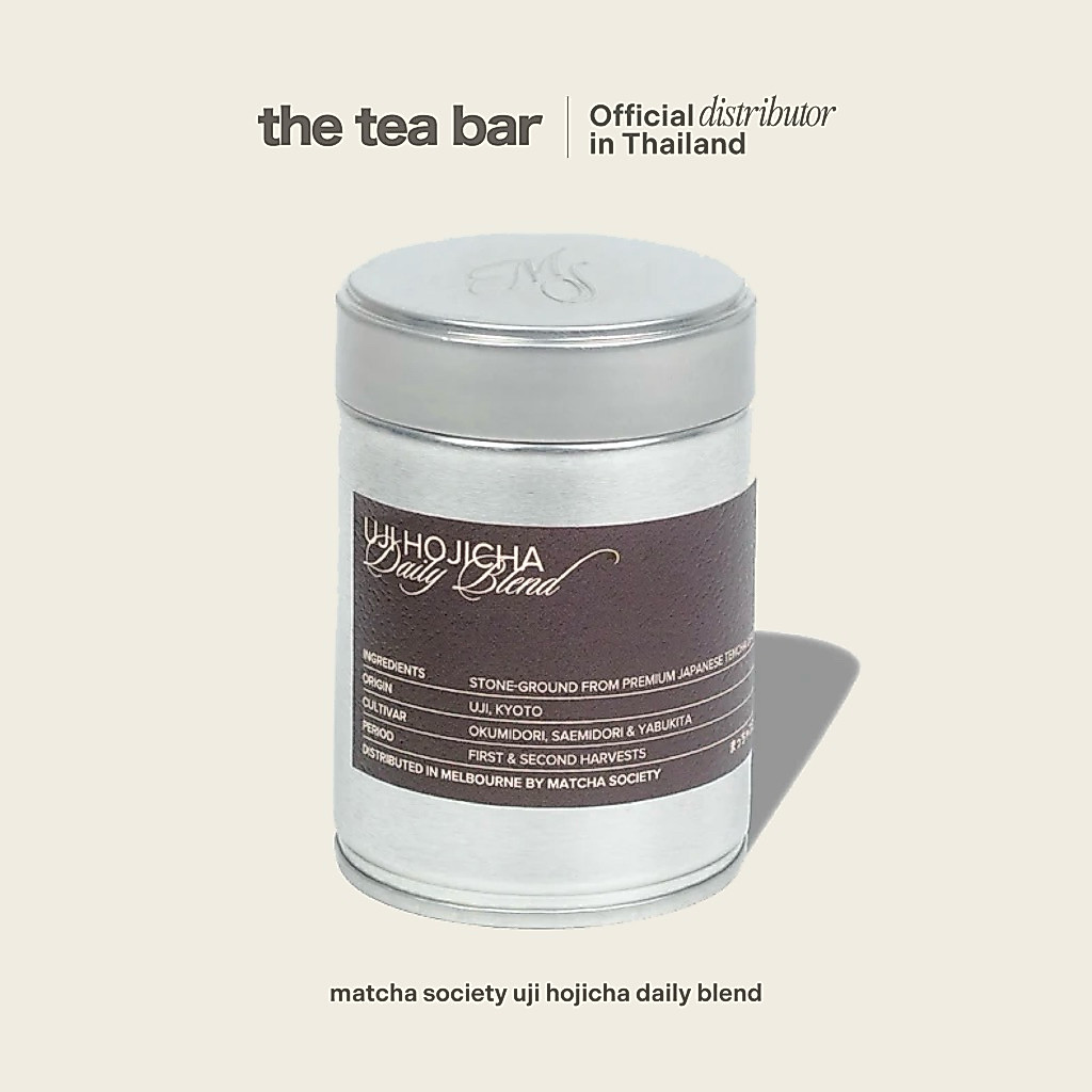 MATCHA SOCIETY uji hojicha daily blend
