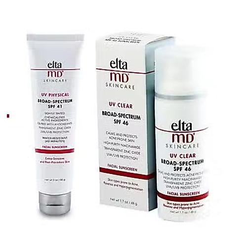 EltaMD Sunscreen กันแดดหน้า SPF41 SPF45 SPF46 กันแดดสำหรับผิวแพ้ง่าย ผิวเป็นสิวง่าย ไม่อุดตัน ของแท้ พร้อมส่ง