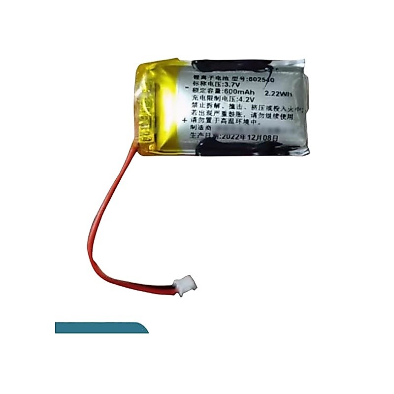 เหมาะสําหรับลุงไก่ K1 Player แบตเตอรี่ 600mAH แบตเตอรี่ลิเธียม 3.7V พร้อมปลั๊ก 602540