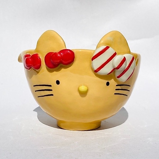 Chawan ถ้วยมัทฉะลายคิตตี้