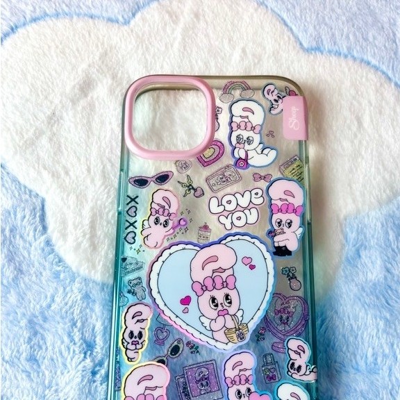 Case Sheepxestherbunny Iphone15plus used มีตำหนิ