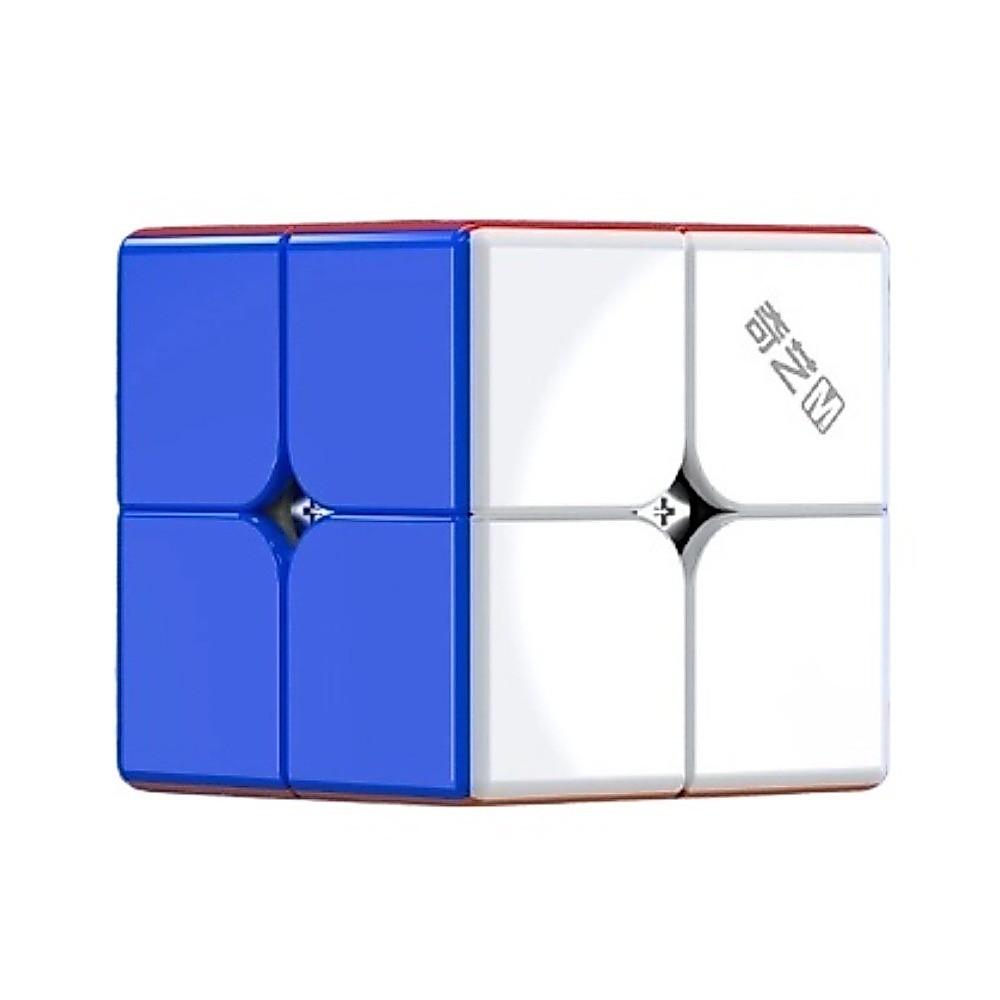 QiYi Warrior M 2x2 Magnetic Speed Cube เคลือบ UV