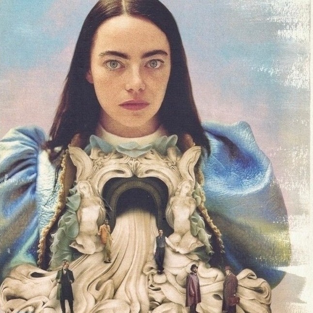 Blu-ray Poor Things (starring Emma Stone & directed by Yorgos Lanthimos) Imported มีกล่องสวม