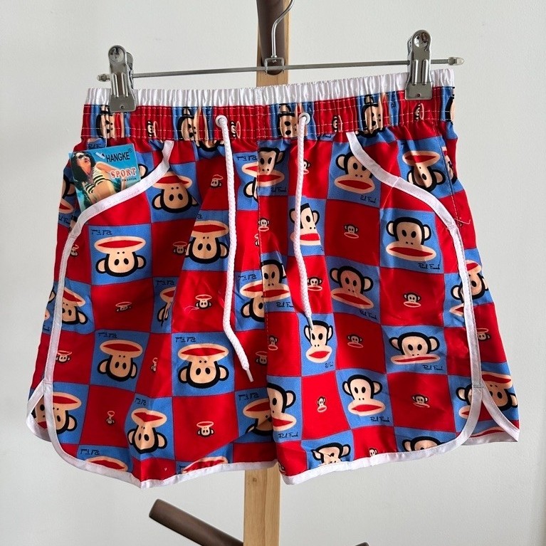 กางเกงขาสั้น ลาย Paul Frank [มือสอง]