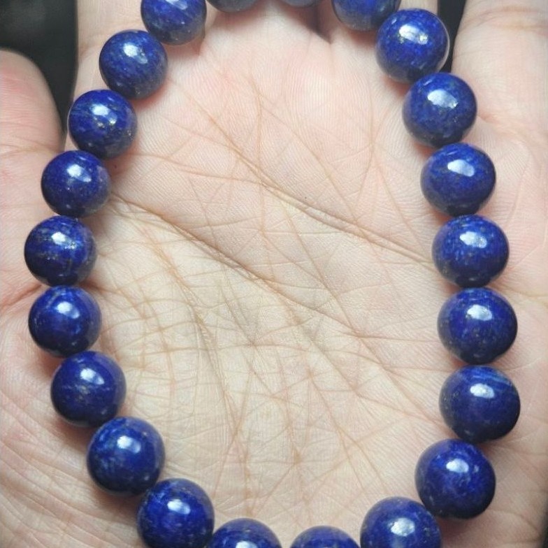 สร้อยข้อมือหิน ลาพิสลาซูรี lapiz lazuli