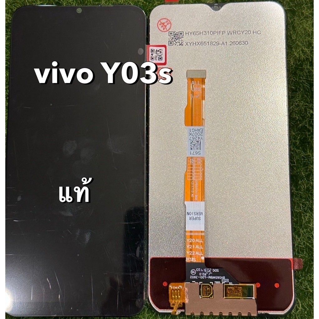 จอชุดViVo y3s แท้อะไหล่มือถือคุณภาพ 100% สีสวยสดทัชสกรีน