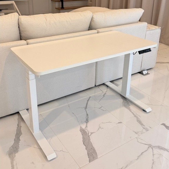Bewell โต๊ะทํางานปรับระดับไฟฟ้า ระบบ 2 มอเตอร์ 120×60 ซม. ซื้อจากร้าน Official