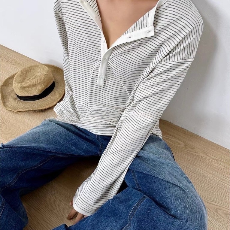 PAPA.XQ HENLEY —🖤🤍NEW26COLLECTION