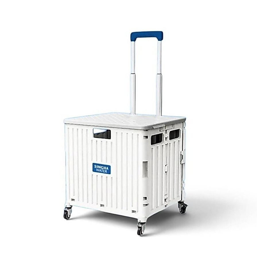 รถเข็นน้ำดื่มสิงห์ Singha Water Trolley