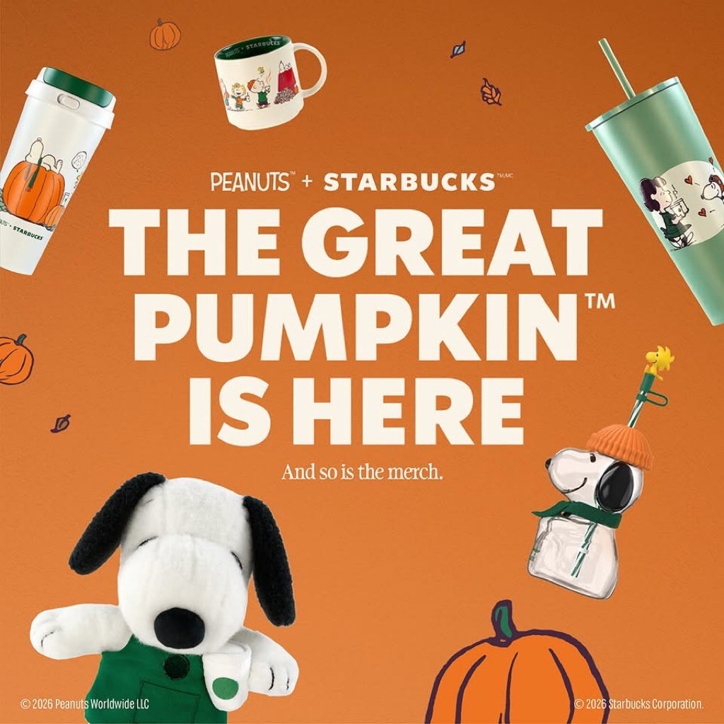 Starbucks Peanuts Collection Snoopy Peanuts Collection 2026 Starbucks Snoopy Collection