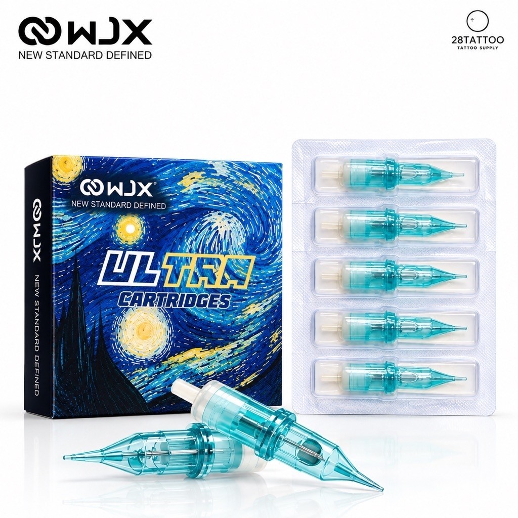 🔥 WJX ULTRA เข็มฮอคแท้ 5 เล่ม คมกริบ ลื่น เสถียร งานเนี๊ยบ ช่างสักมือโปรเลือกใช้
