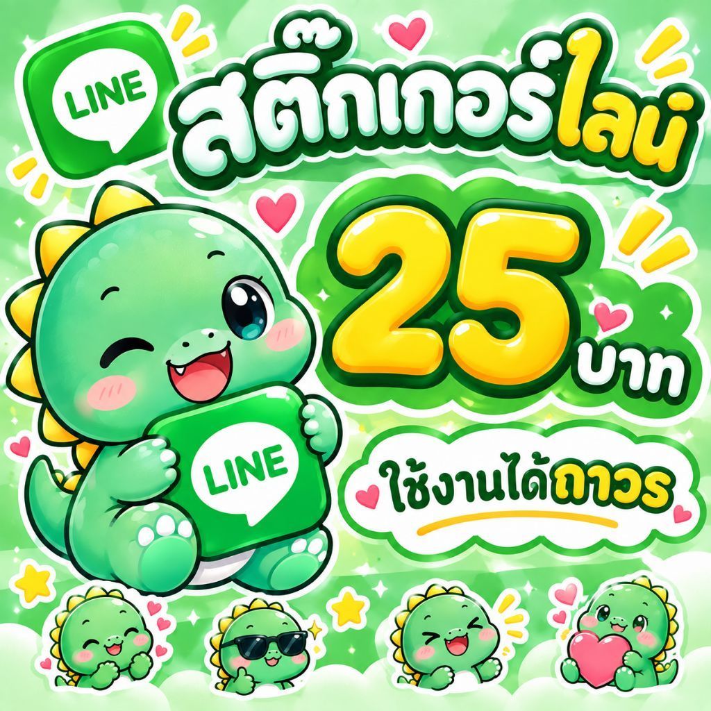 สติ๊กเกอร์ไลน์ สติกเกอร์
