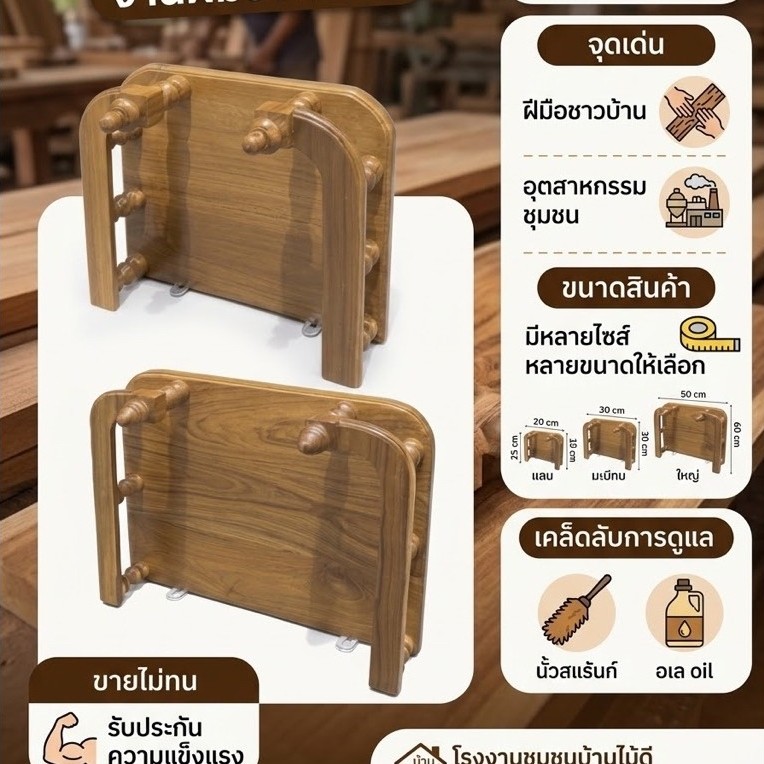 หิ้งพระไม้สัก หิ้งพระติดผนังราคาโรงงาน