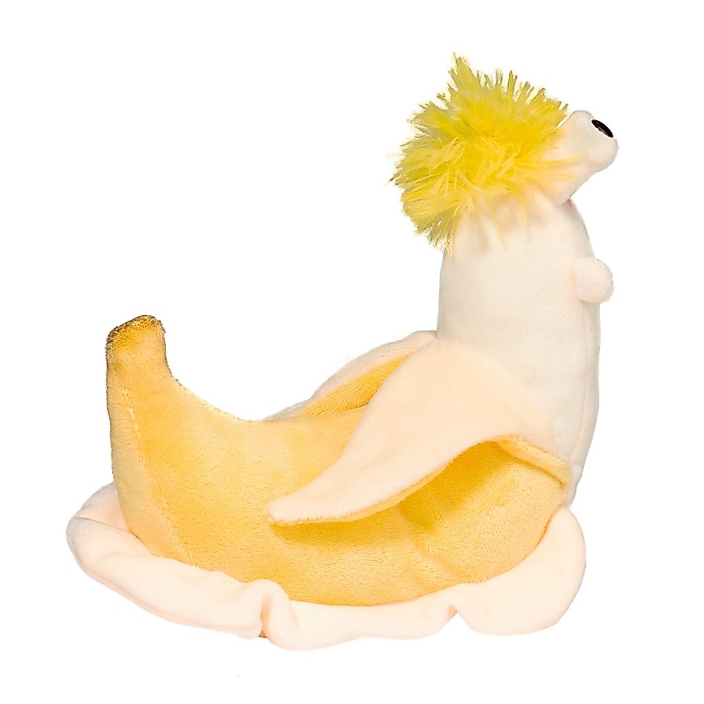 Vinnie Banana Slug Macaroon ตุ๊กตามาการูนทาก วินนี่ ใส่ชุดกล้วย — صورة 4