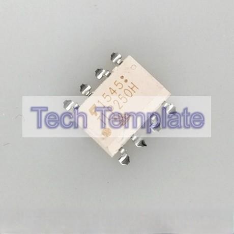 ((1 ชิ้น) ชิ้นส่วนอิเล็กทรอนิกส์ TLP250 TLP250H SOP-8 Patch Optocoupler Photocoupler/Isulator