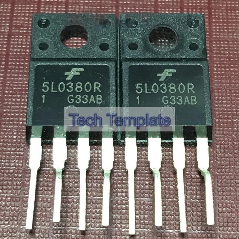 ((1 ชิ้น) ชิ้นส่วนอิเล็กทรอนิกส์ 5L0380R KA5L0380R Ready Stock MOS Field Effect Tube TO-220F