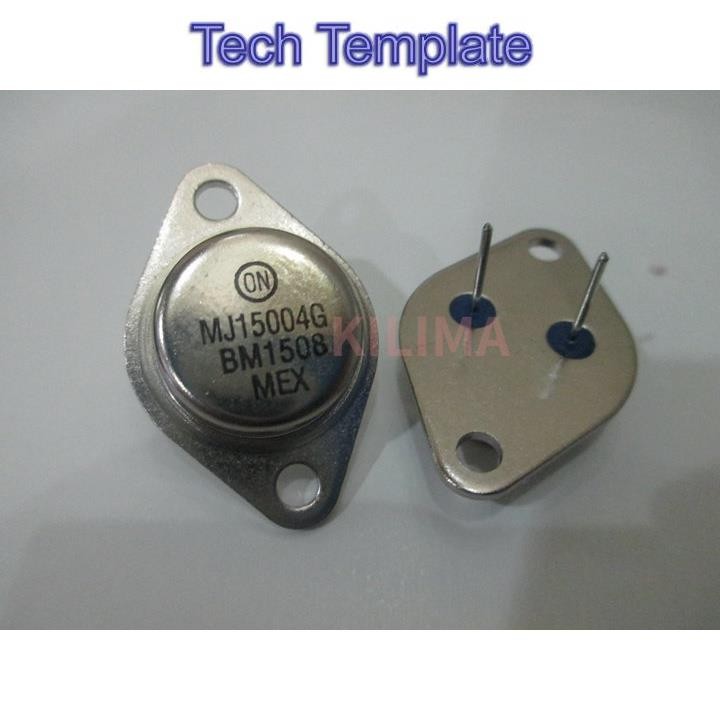 ทรานซิสเตอร์ ไตรโอด พลังงานสูง MJ15004G MJ15003G MJ15004 MJ15003 TO-3 2 คู่