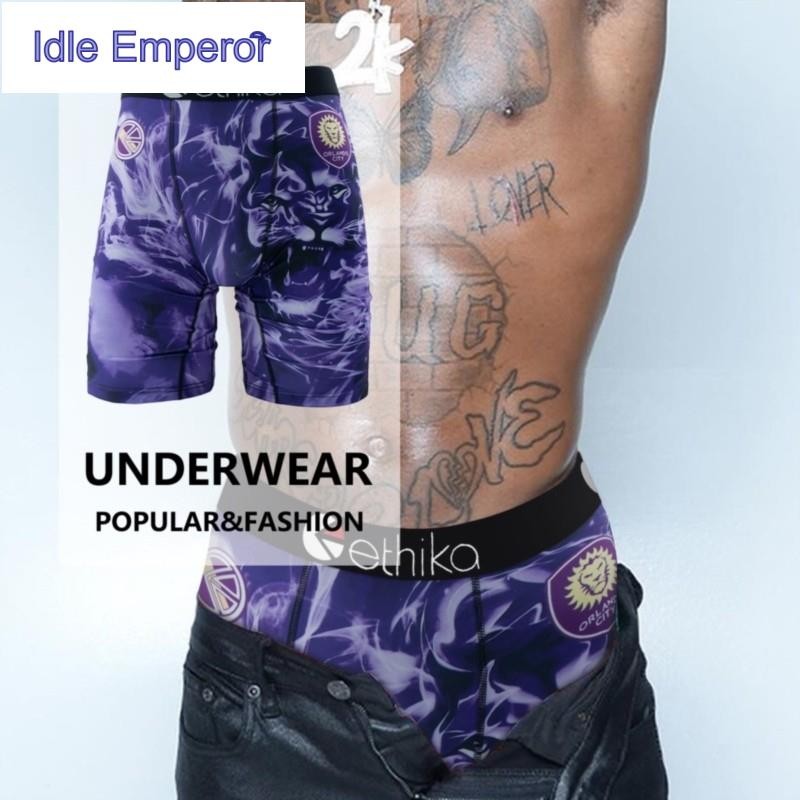 ETHIKA กางเกงชั้นในผู้ชายแบบนักมวย ระบายอากาศได้ดี ไซส์ S-3XL