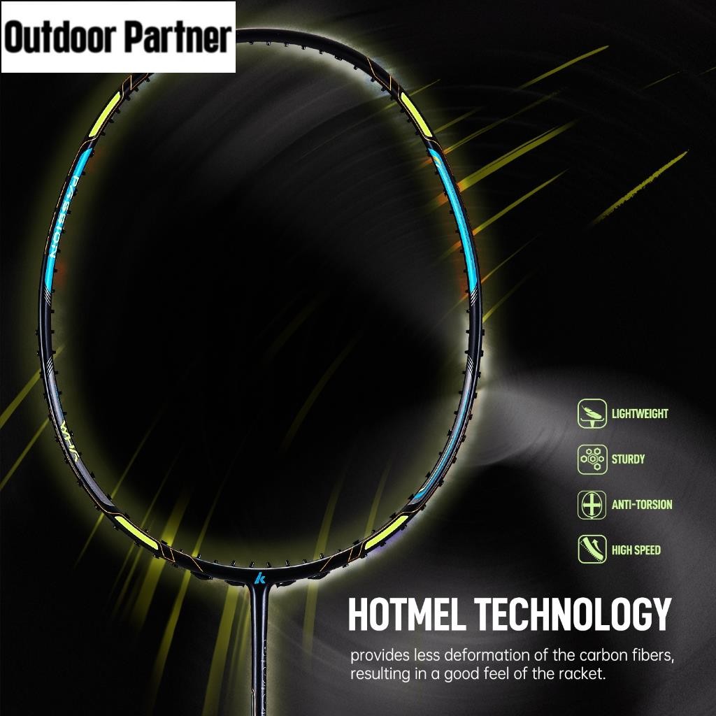 ไม้แบดมินตัน Full Carbon PASSION P22 18-28LBS 4U สําหรับผู้เริ่มต้นรอบด้านหรือโจมตีความบันเทิงกลางแจ