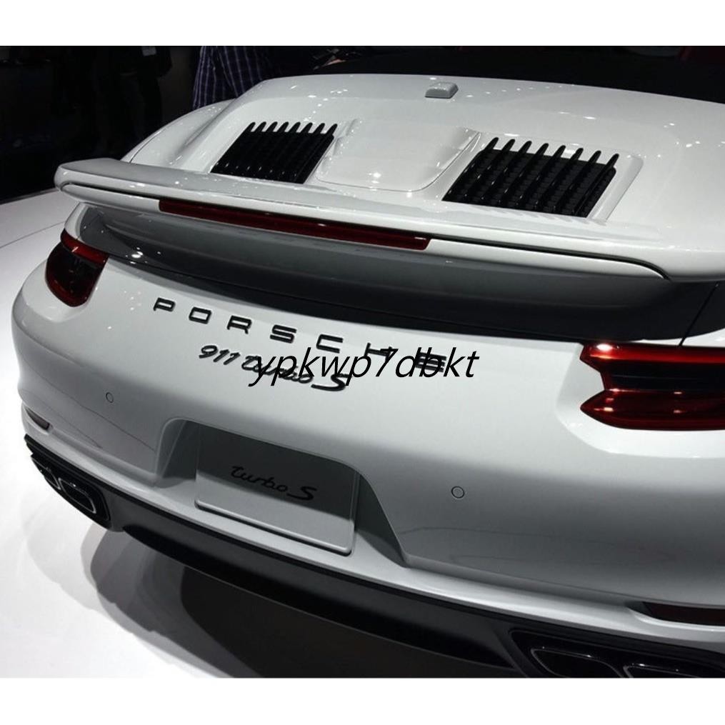 Porsche font car logo GT3 911turbo 911Carrera modified black red ABS material car logo tail sticker
