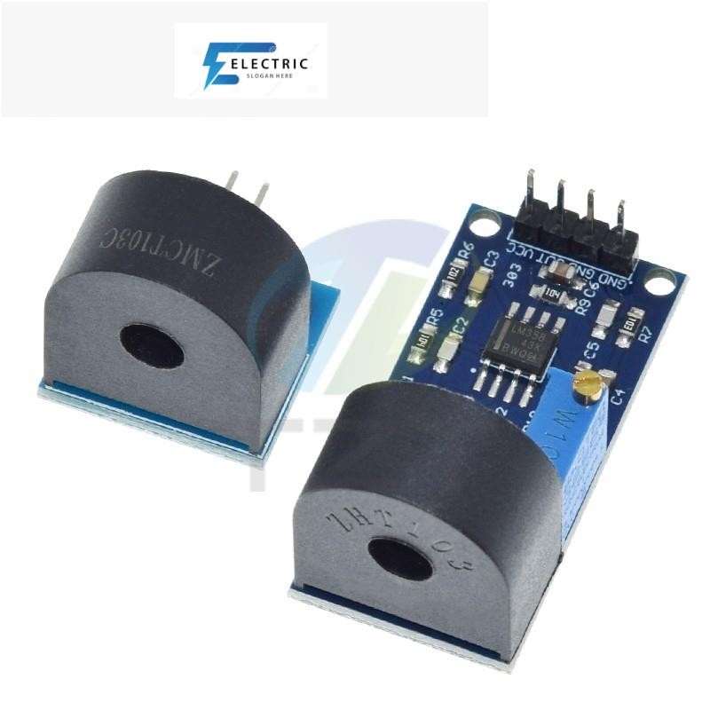 ZMCT103C 5A ช่วงเฟสเดียว AC Active Output Onboard Precision Micro Current Transformer โมดูล Current 