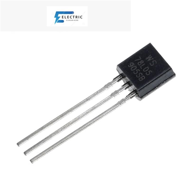 100 ชิ้น 78L05 L78L05 5.0V 0.1A เชิงบวก