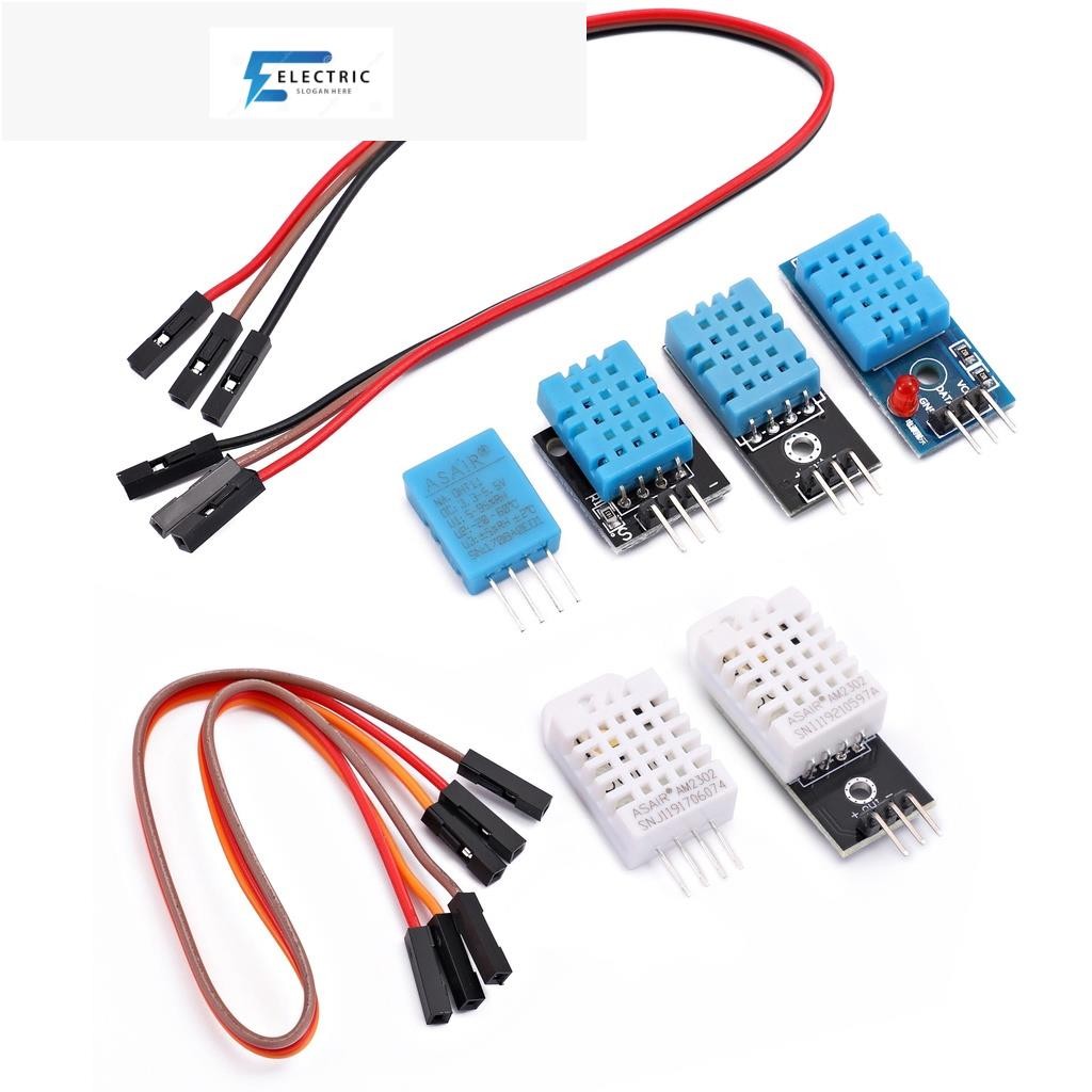 โมดูลเซนเซอร์วัดอุณหภูมิ และความชื้นดิจิทัล DHT11 DHT22 AM2302 AM2301 AM2320 KY-015