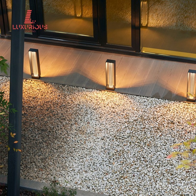 Outdoor Lawn Light Villa Park Solar Lawn Light Courtyard Garden Decoration Household Waterproof Land