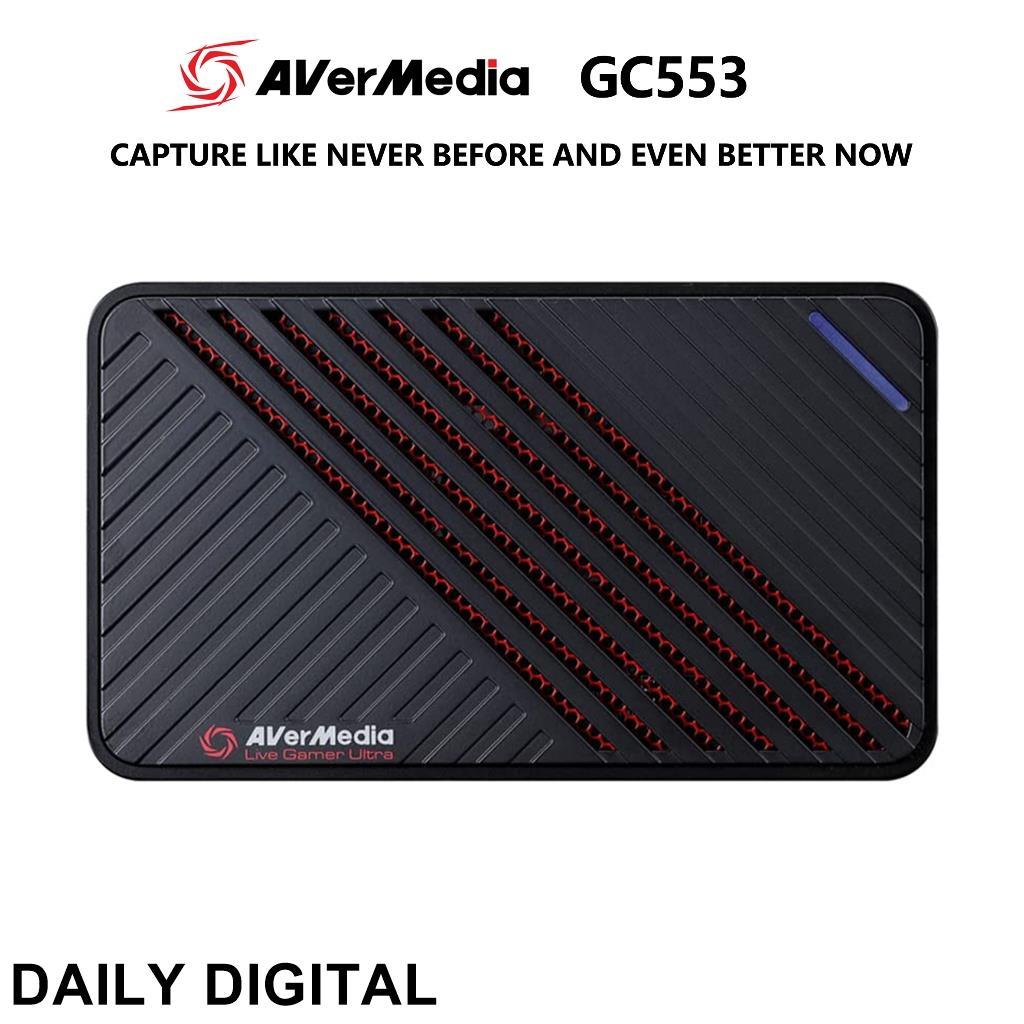 Avermedia Gc553 HD 4K Video Capture Card Switch Game Conference Camera การบันทึกสด