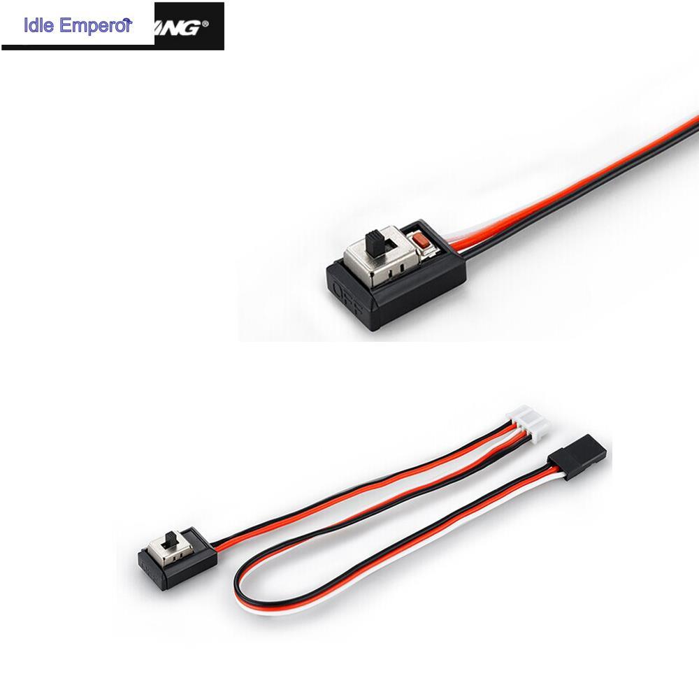 Hobbywing สวิตช์ พร้อมปุ่มกด สําหรับรถบังคับ 1:10 ESC Hobbywing EZRUN QUICRUN ESC