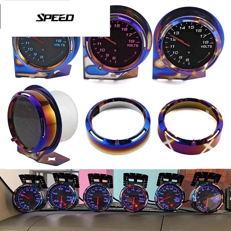 【SPEED】ฝาครอบมิเตอร์ ไทเทเนียม DEFI A1 Cf BF 60 มม.