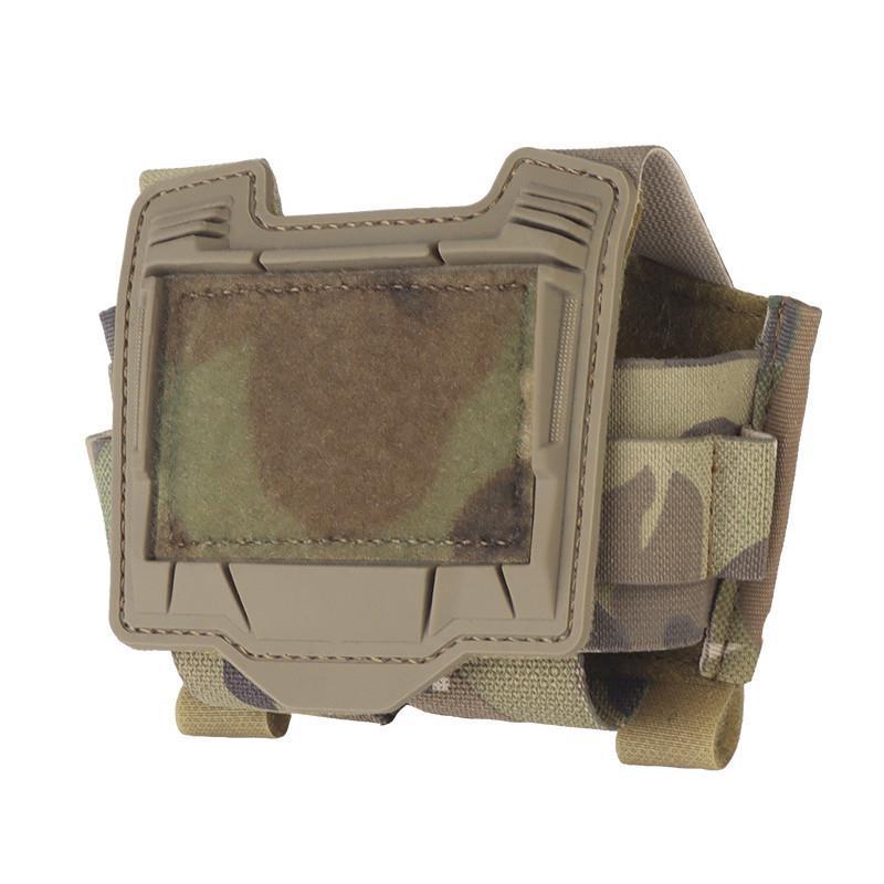 กระเป๋าใส่แบตเตอรี่หมวกกันน็อกยุทธวิธี Wosport PVS-31 กระเป๋าถอดได้ ACC-71