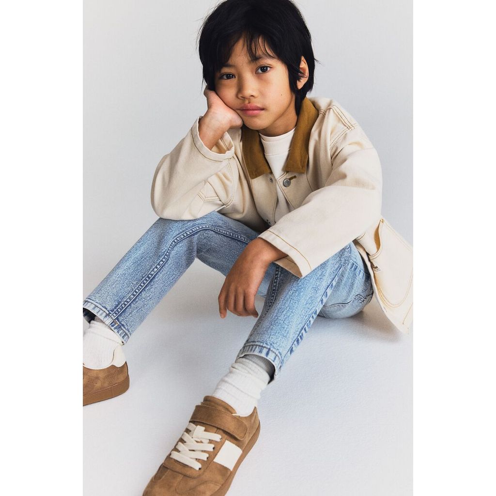 H&M(เอชแอนด์เอ็ม) กางเกงยีนส์ผ้ายืดขาตรงทรงสลิม สวมใส่สบายแพ็ค 3 ชิ้น Boys 3-pack Comfort Stretch Sl 1089269_2
