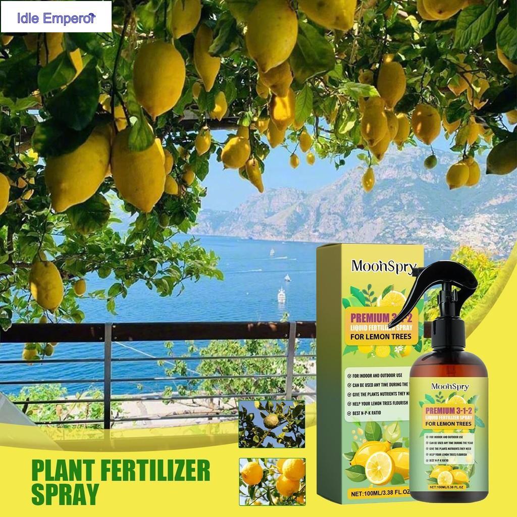 ปุ๋ยพืช Liquid Healthy Lemon Tree Nutrient Professional Lemon Tree ปุ๋ย Mist สําหรับใบเพื่อสุขภาพ sh