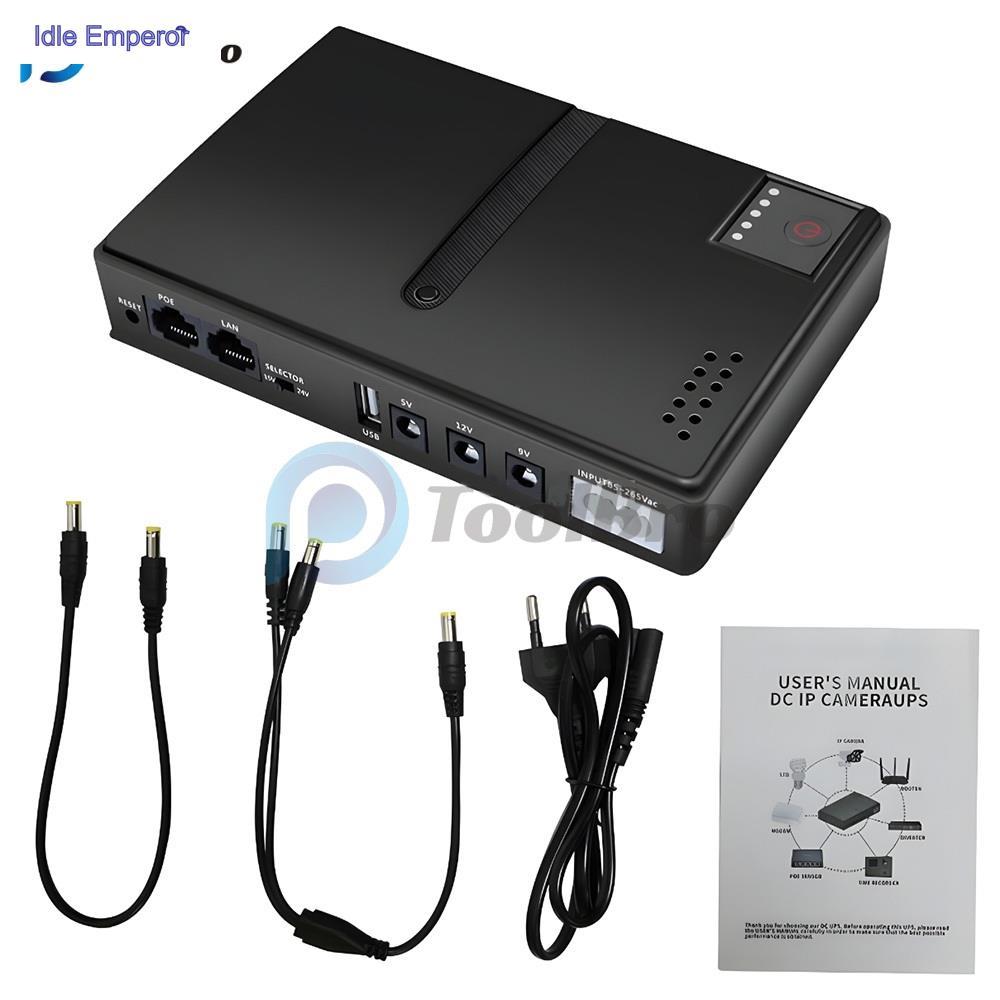 18w DC1018L Mini UPS สําหรับ Wifi Router 5V9V12V Optical Cat Monitor สํารองเครื่องสํารองไฟโทรศัพท์มื