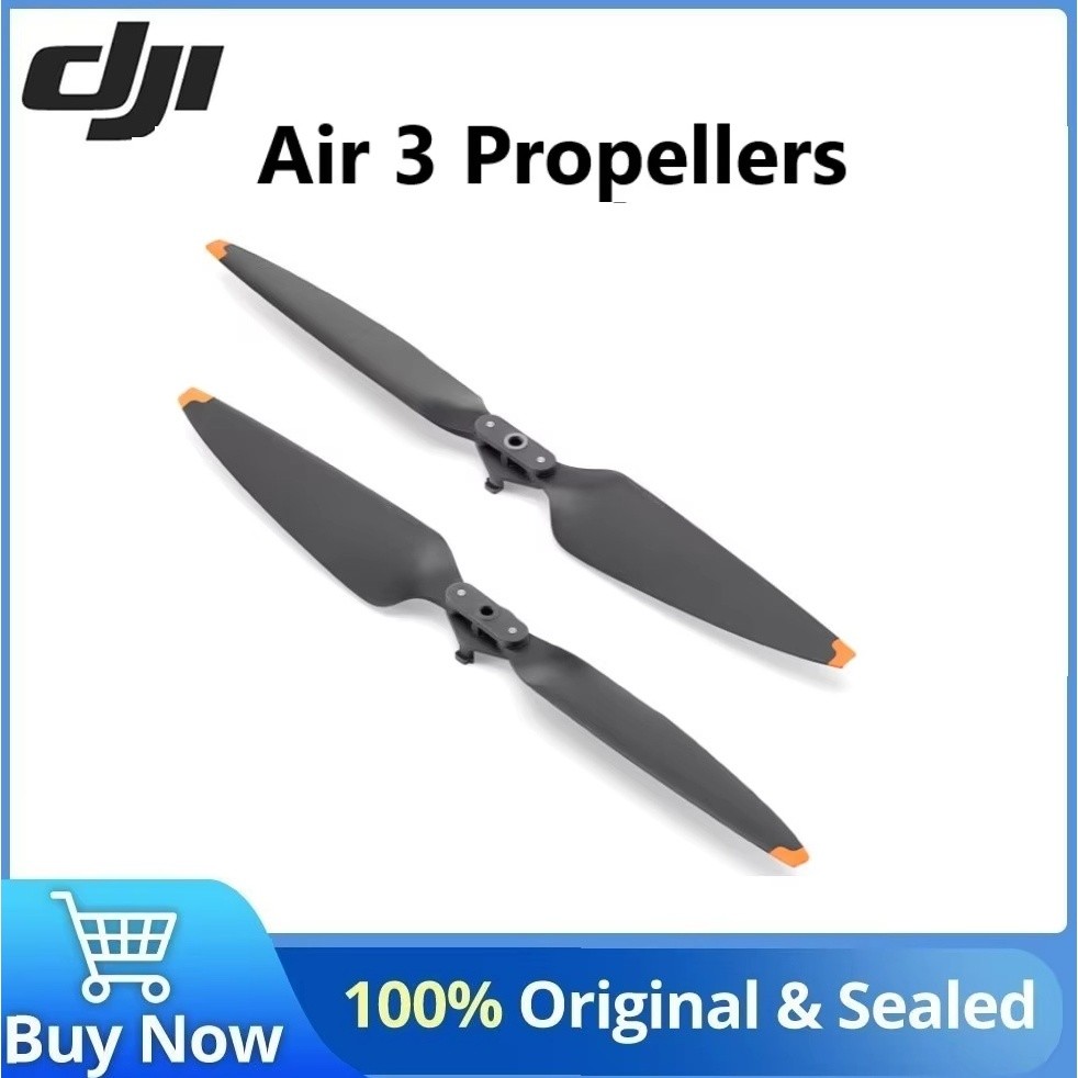 DJI Air 3 Series ความเข้ากันได้ใบพัดเสียงรบกวนต่ํา DJI Air 3S DJI Air 3 ชิ้นส่วนเดิมใหม่เอี่ยม