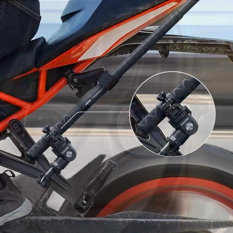 Insta360 Selfie Stick Ring Mount สําหรับ Insta360 85 ซม./114 ซม.ที่มองไม่เห็น Selfie Stick/Action ที