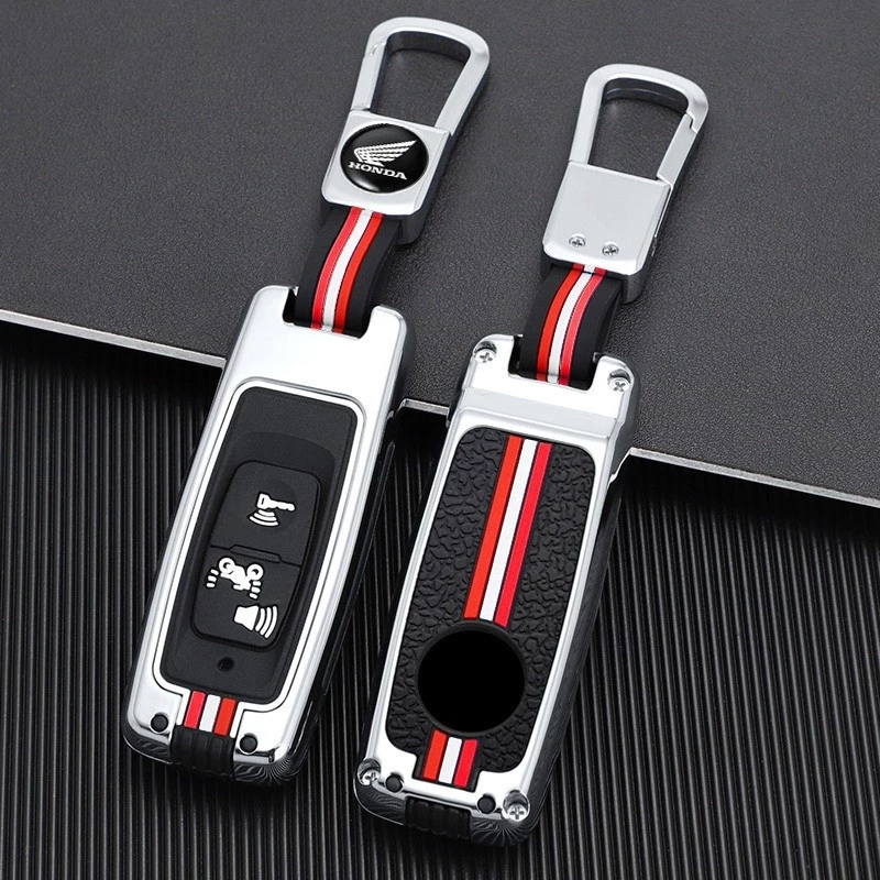 เคสกุญแจรีโมตมอเตอร์ไซค์ โลหะผสม สำหรับ HONDA PCX160 VISION SH350 thumbnail 7
