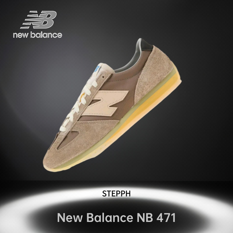 ของแท้ 100%-New Balance NB 471 Grey Days  Low Sneakers U471GR