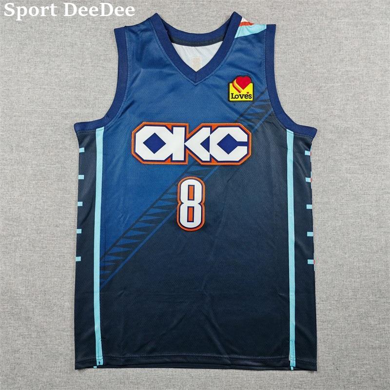 เสื้อบาสเก็ตบอลกีฬา Oklahoma City Thunder Jalen Williams 8 Swingman 2026 Icon Edition สําหรับผู้ชาย