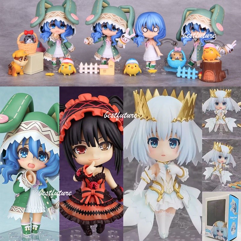 ฟิกเกอร์ DATE A LIVE Tobiichi Origami1236# Himekawa Yoshino 395# Tokisaki Kurumi 466# Nendoroid