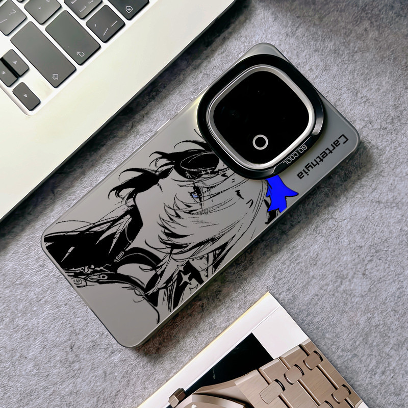 "Wuthering Waves" Sketch Cartethyia เคสโทรศัพท์สําหรับ iQOO 15 13 12 Pro Neo 11 Z10 Turbo Z9 Z9X Neo