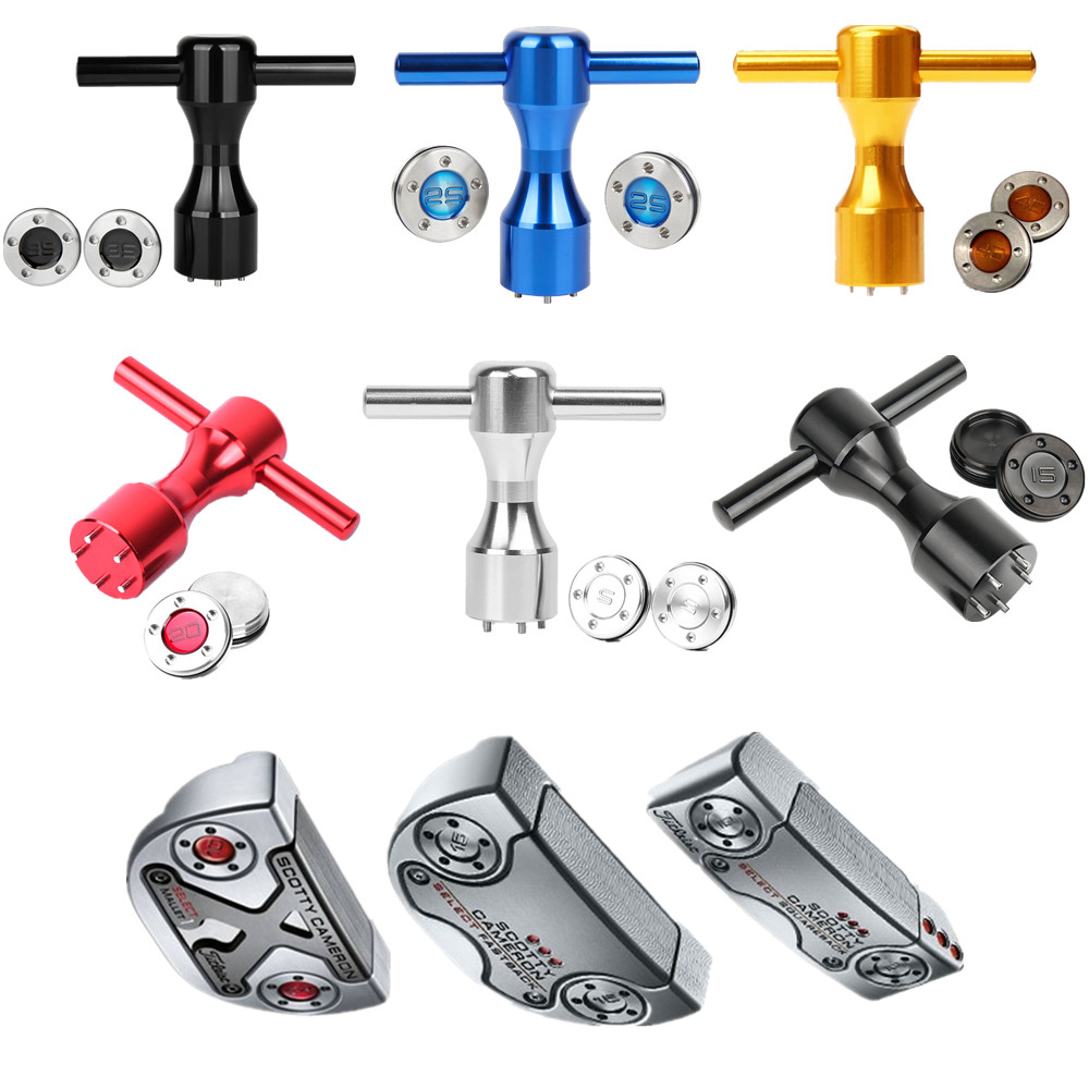 ชุดน้ำหนักหัวไม้กอล์ฟ 2 ชิ้น สำหรับ Titleist Scotty Cameron Newport GoLo Futura PHANTOM California P