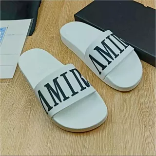 พร้อมส่ง : รองเท้าแตะ Amiri เท่แบบมีสไตล์ เบา ใส่สบาย